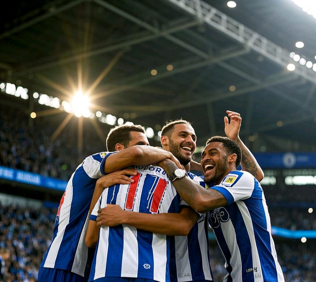 波尔图战胜马竞，赢得胜利的喜悦